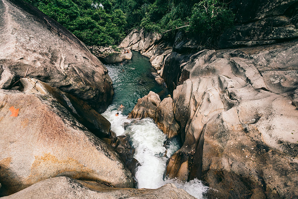 Ba Ho Waterfall Nha Trang Vietnam
