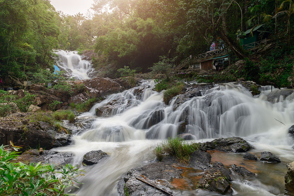 Datanla Waterfalls Dalat Da Lat Vietnam