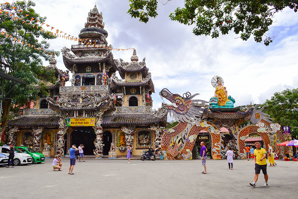 Linh Phuoc Pagoda Dalat Da Lat Vietnam