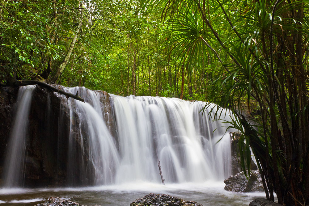 Suoi Tranh Waterfall Phu Quoc Island Vietnam