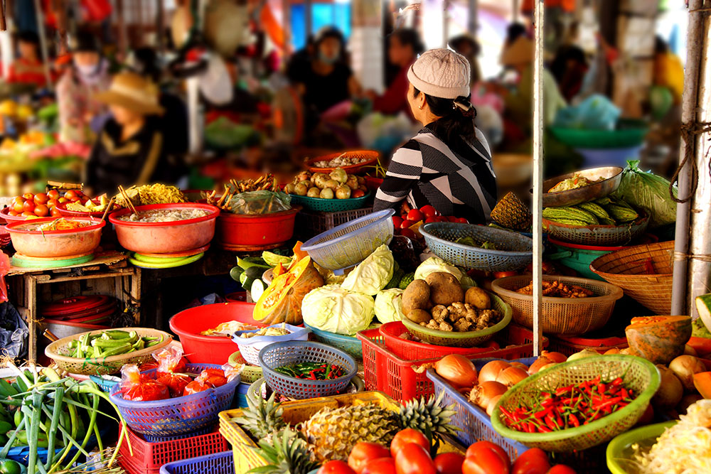 Central Market Hoi An Vietnam