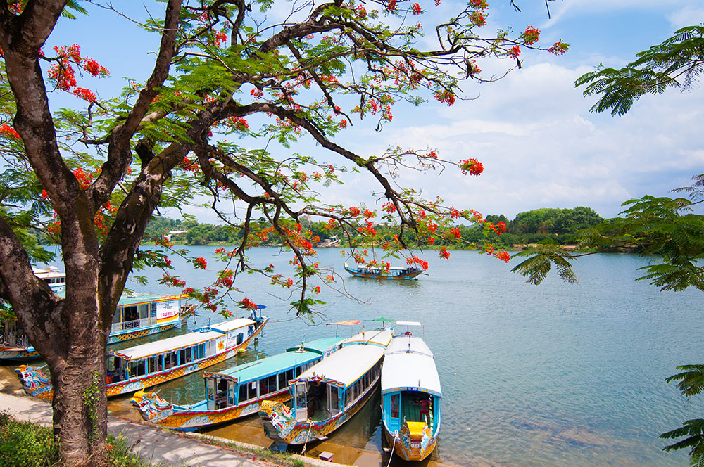 The Perfume River Song Huong Hue Vietnam