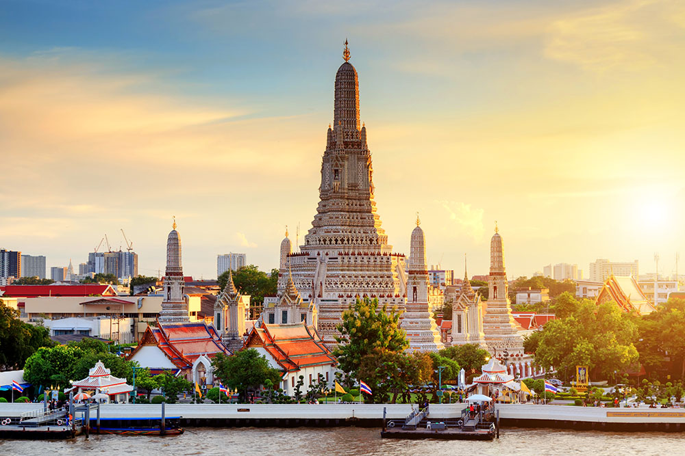 Wat Arun Temple of Dawn Bangkok Thailand