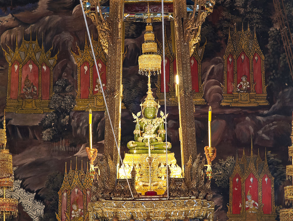Wat Phra Kaew Temple of the Emerald Buddha Bangkok Thailand