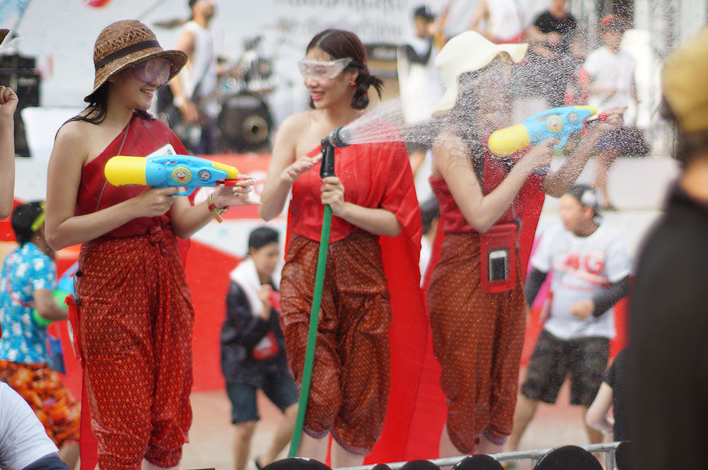 Songkran Festival Chiang Mai Thailand
