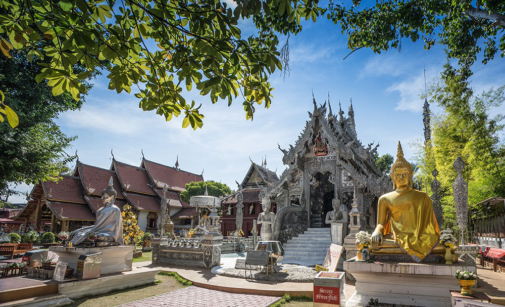 Wat Sri Suphan Silver Temple Chiang Mai Thailand