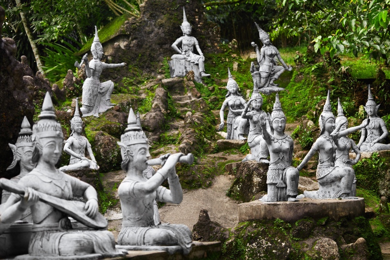 Secret buddha garden Koh Samui South Thailand Tour