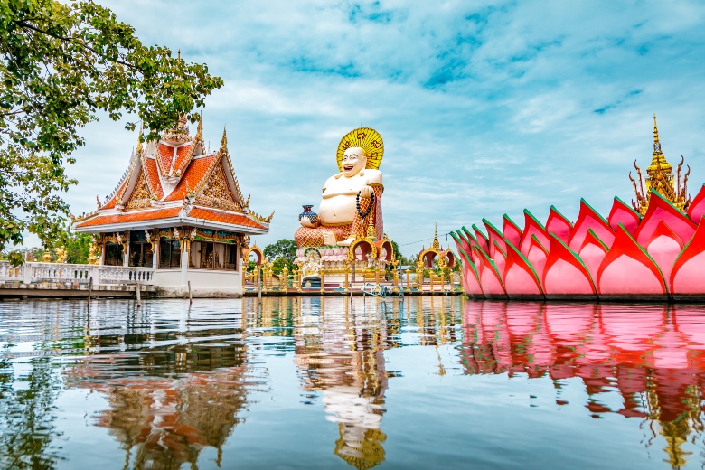 Wat Plai Laem Koh Samui South Thailand Tour