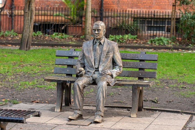 Alan Turing Memorial Manchester UK