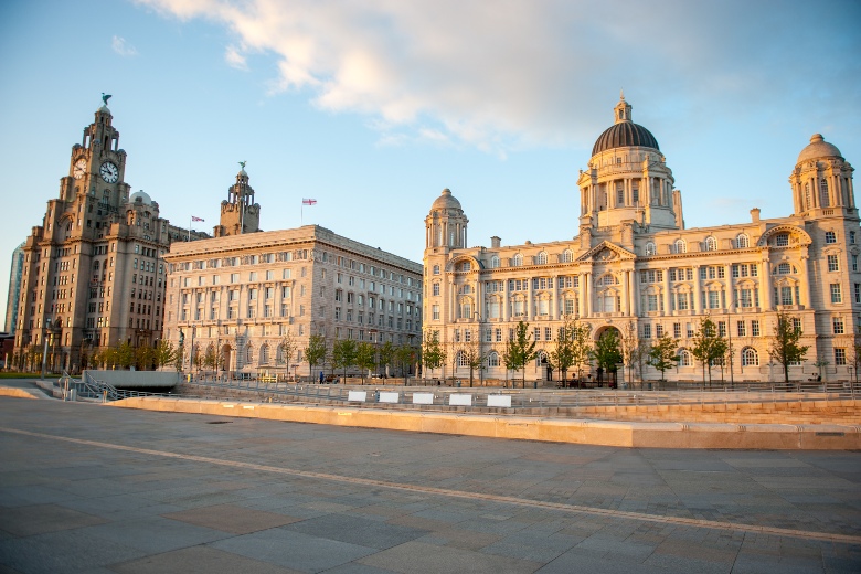 The Three Graces Liverpool UK