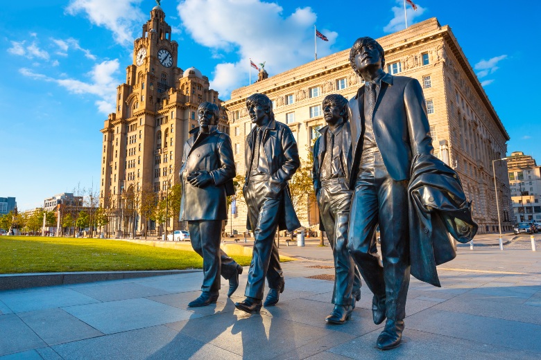 Beatles Statue Liverpool UK