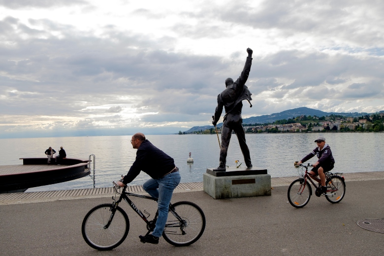 Freddie Mercury Statue Montreux Switzerland