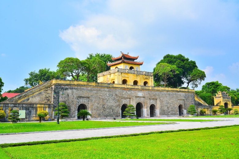 Imperial Citadel of Thang Long Hanoi Vietnam