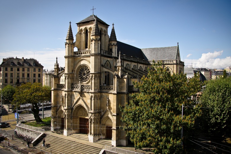 Notre Dame Basilica Geneva Switzerland
