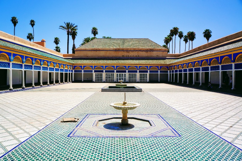 Palacio de Bahia Marrakec Morocco