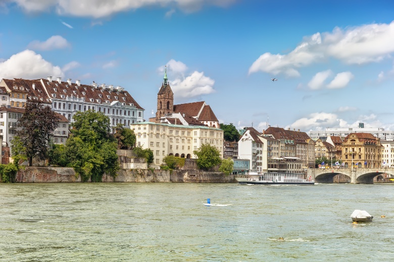 Rheinufer Basel Switzerland
