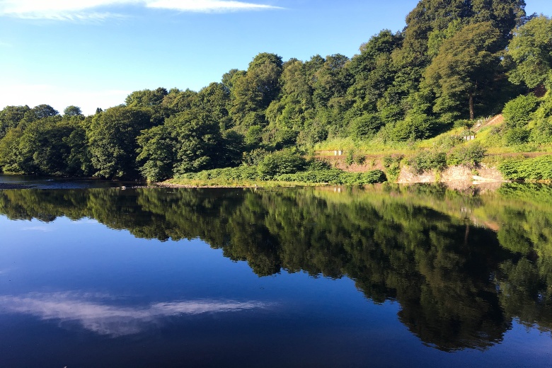 River Taff Cardiff Wales