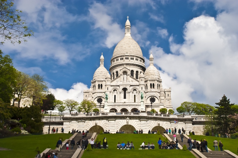 Sacred Heart Basilica of Montmartre Paris France (1)