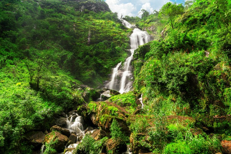 Silver Waterfall Sapa, Vietnam