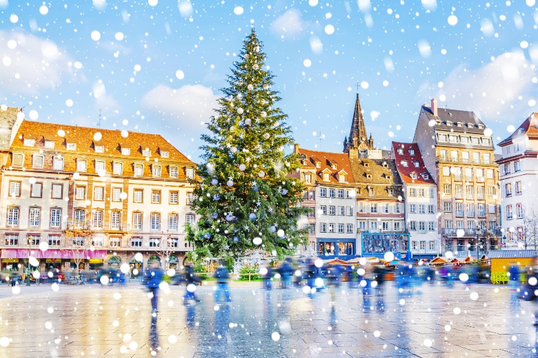 The Christmas Market Strasbourg France