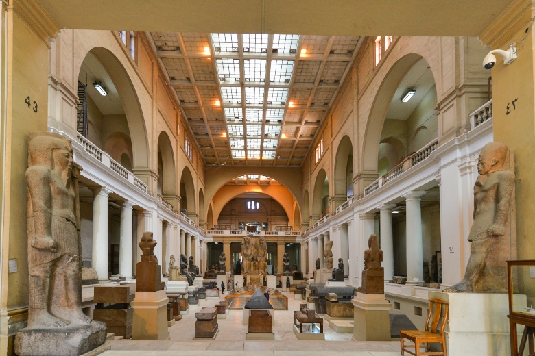 The Egyptian Museum of Antiquities Cairo Egypt