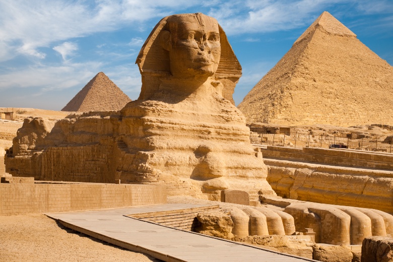 The Great Sphinx of Giza Cairo Egypt