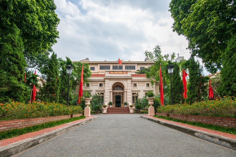 The National Library of Vietnam Hanoi Vietnam