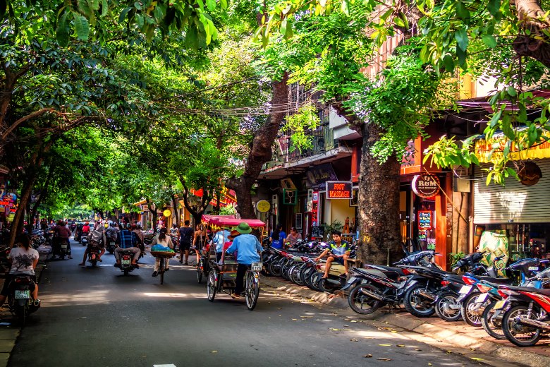 The Old Quarter Hanoi Vietnam