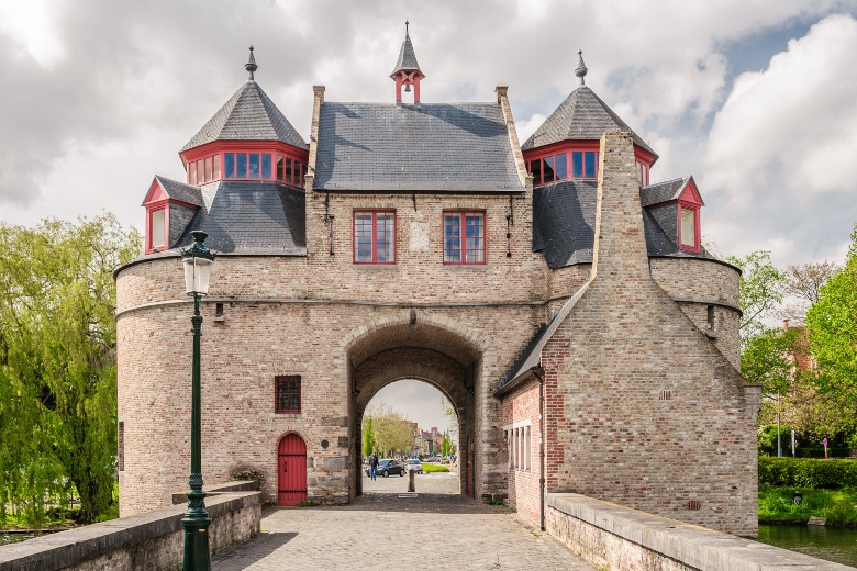 City Gates Bruges Belgium