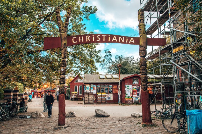 Freetown Christiania Copenhagen Denmark