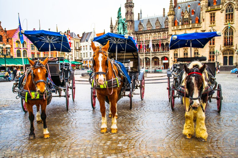 Grote Markt Bruges Belgium