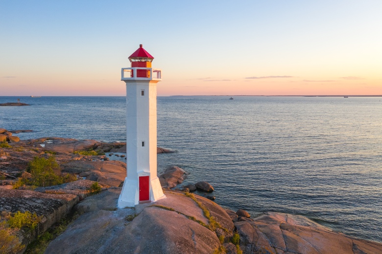 Island Lighthouse Finland