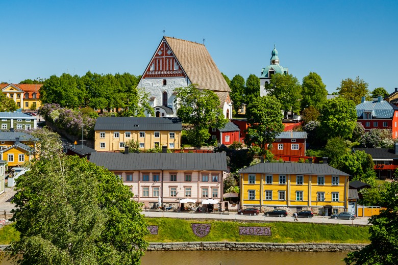 Old Wooden Town Finland