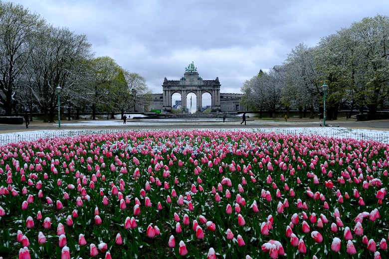 Parc Du Cinquantenaire Brussels Belgium