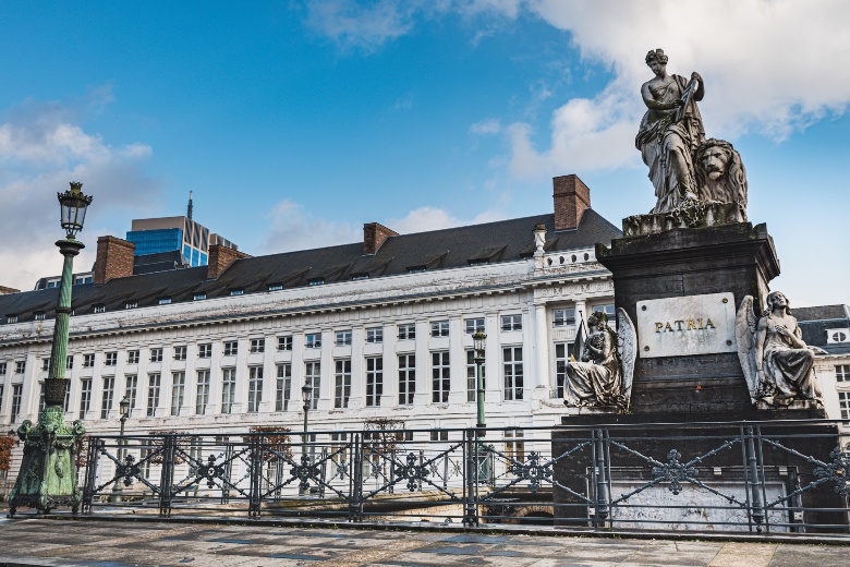 Place Des Martyrs Brussels Belgium