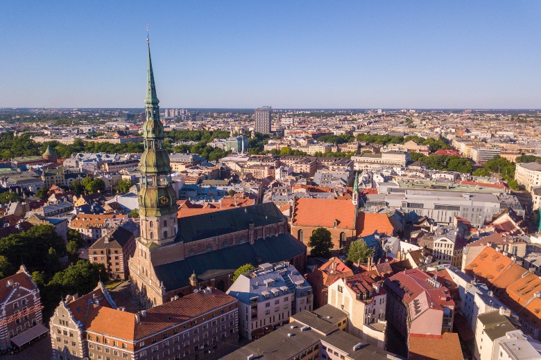 Riga’s St Peter’s Church Latvia (1)