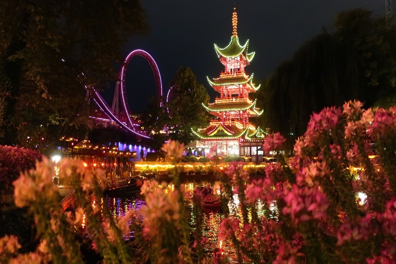 Tivoli Gardens Copenhagen Denmark