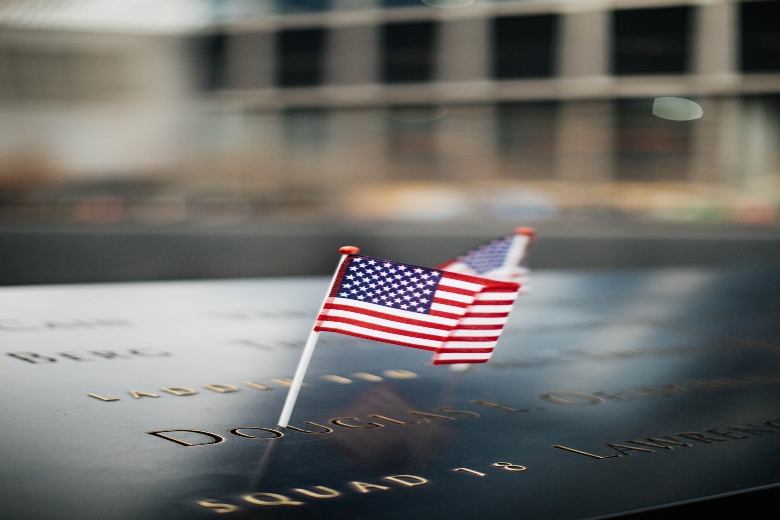Ground zero 911 memorial New York