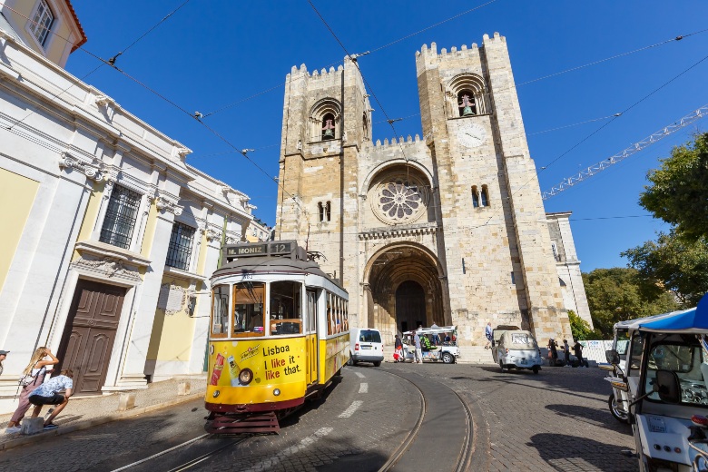 Lisbon Sé Cathedral Portugal