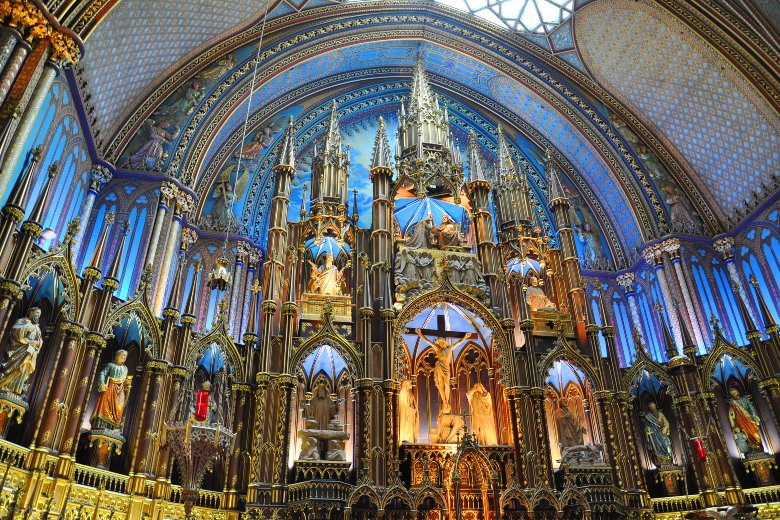 Notre Dame Basilica Montreal Canada