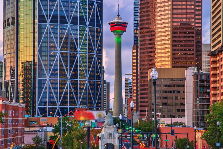 The Calgary Tower Calgary Canada