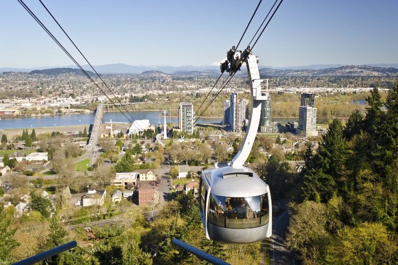 The Portland Aerial Tram (1)