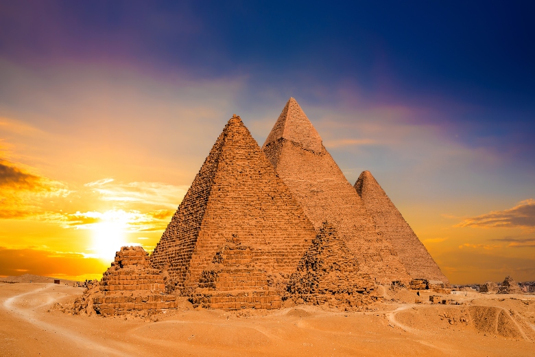 The Pyramids of Giza Egypt Cairo