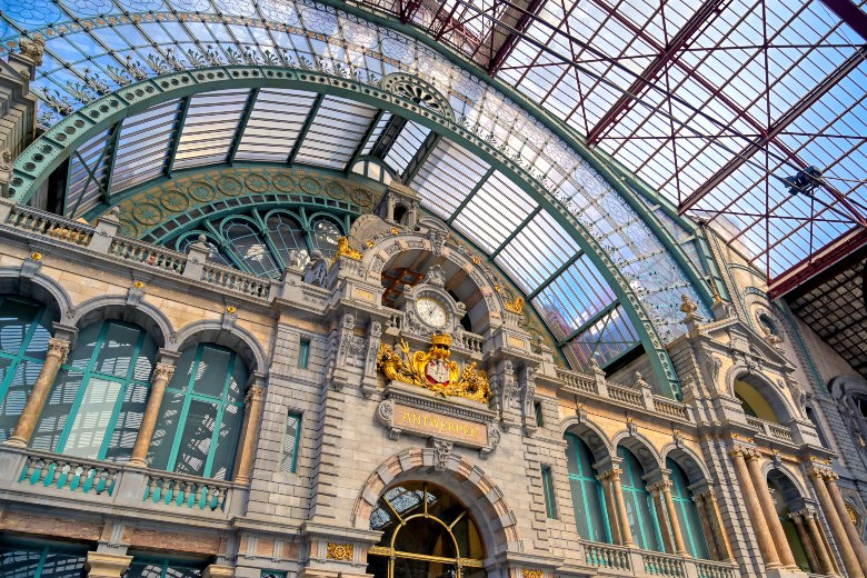 Central Station Antwerp Belgium