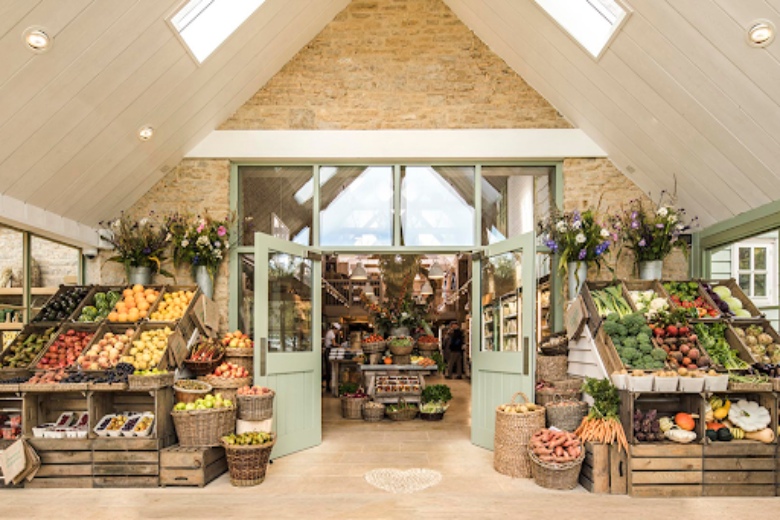 Daylesford Organic Farm Cotswolds England