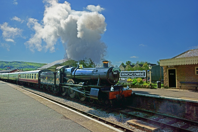 Gloucestershire Warwickshire Steam Railway Cotswolds England