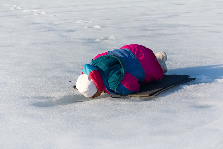 Ice Fishing Lapland Finland