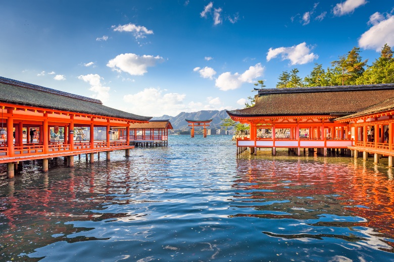 Itsukushima Shrine and Miyajima Island Hiroshima Japan