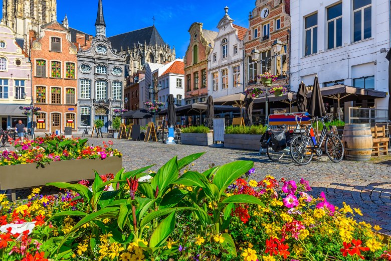 Mechelen Old Town Belgium