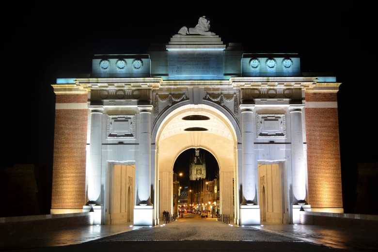 Menin Gate Memorial YpresBelg ium